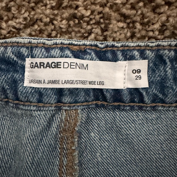 Garage Street Wide Leg Jeans - Picture 3 of 3